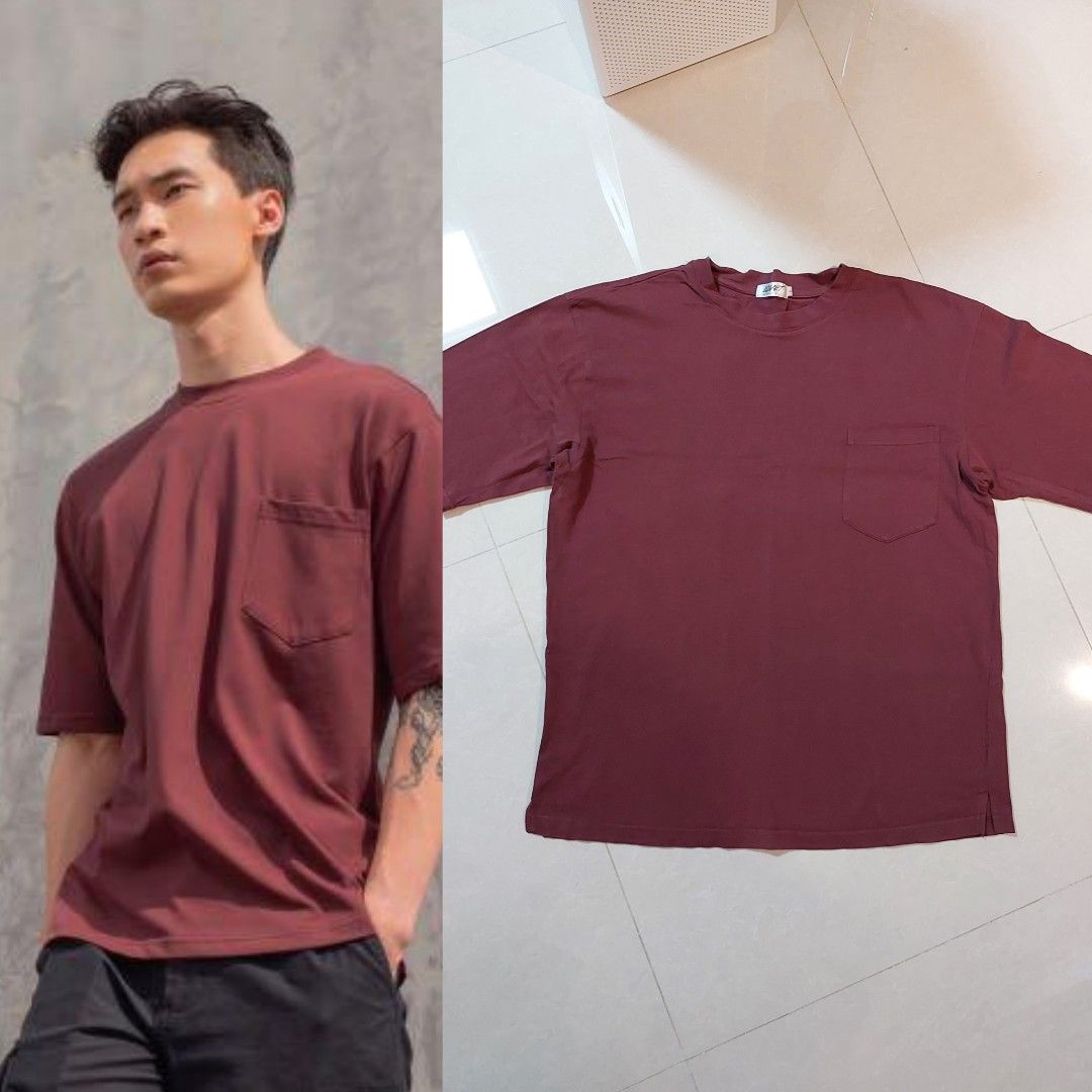 boxy pocket t shirt