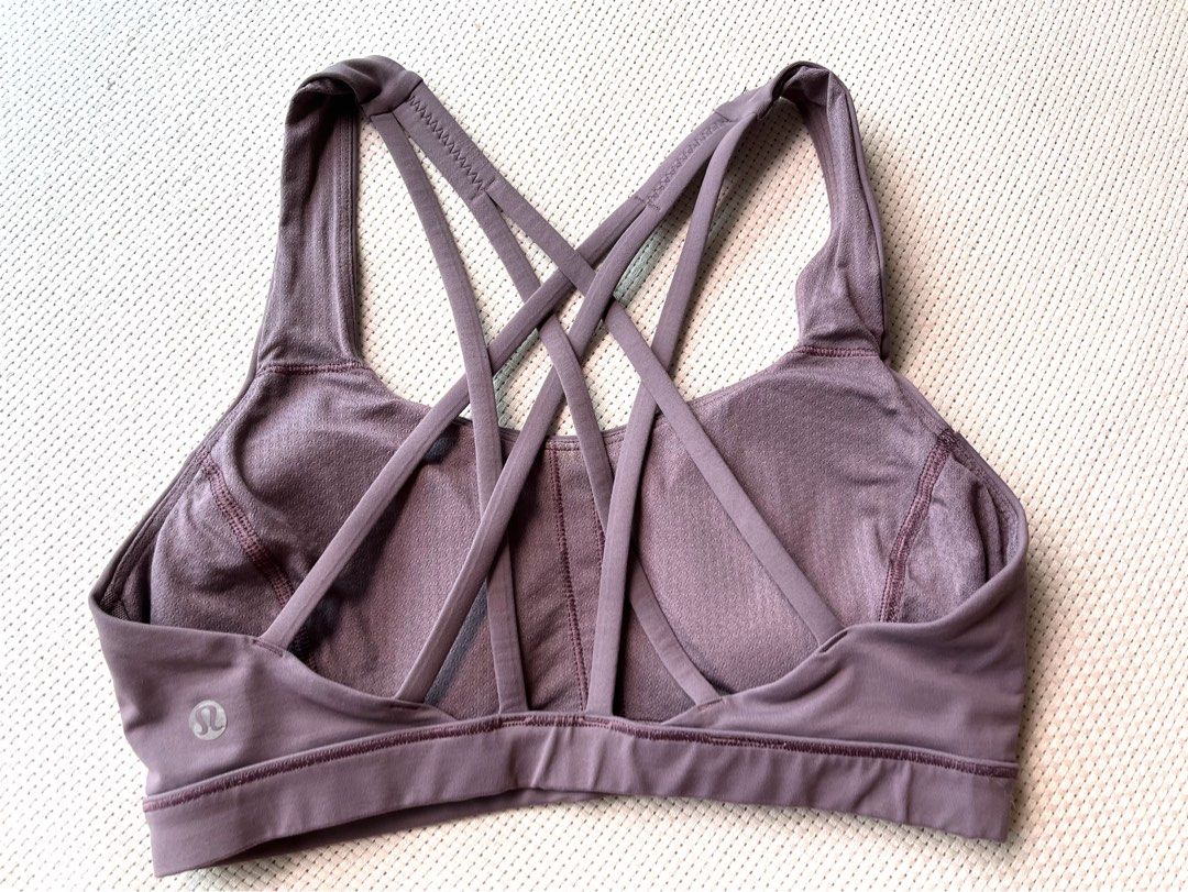 Lululemon activewear top purple Women s Fashion Activewear on