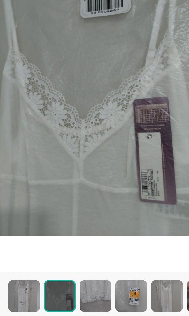 Marks and Spencer Satin and Lace chemise night gown night dress