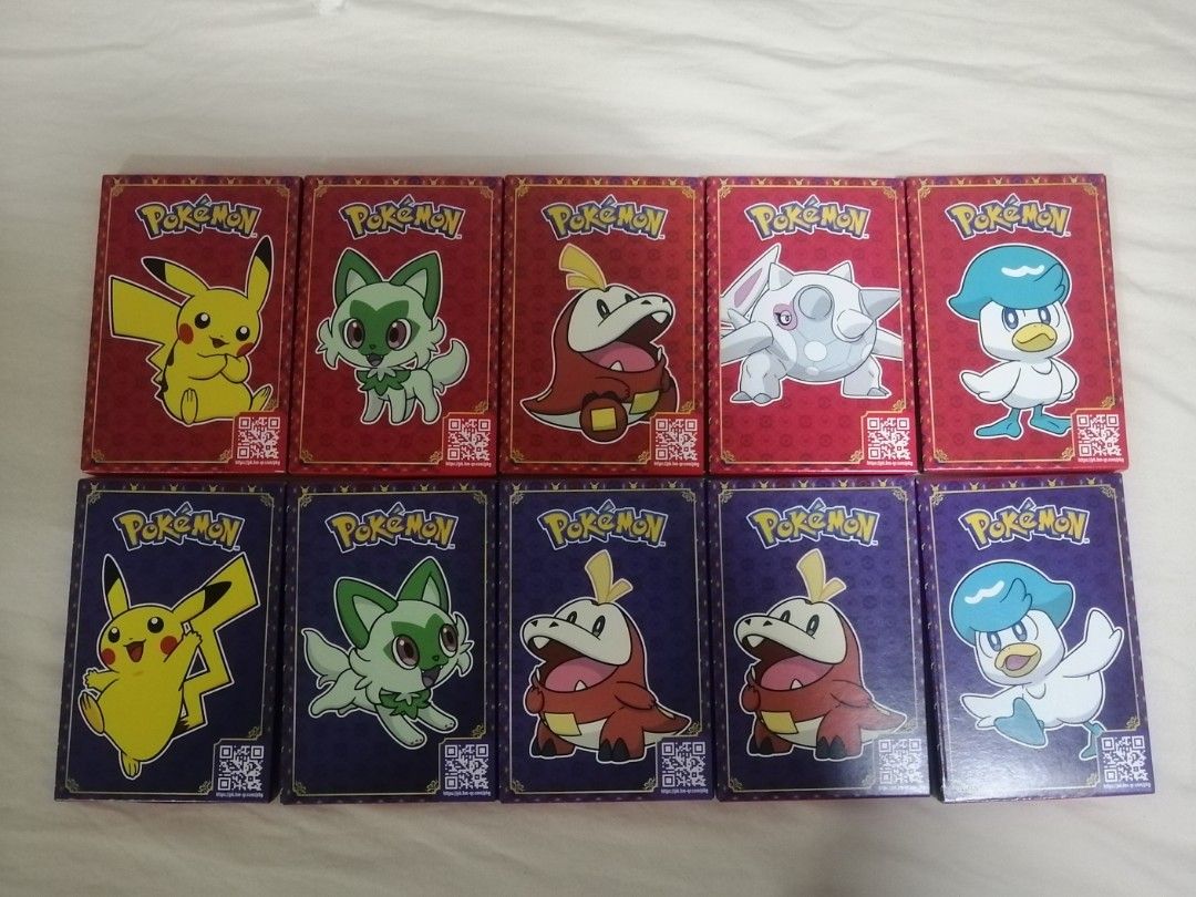 McDonald's happy meal Pokemon cards, Hobbies & Toys, Toys & Games on