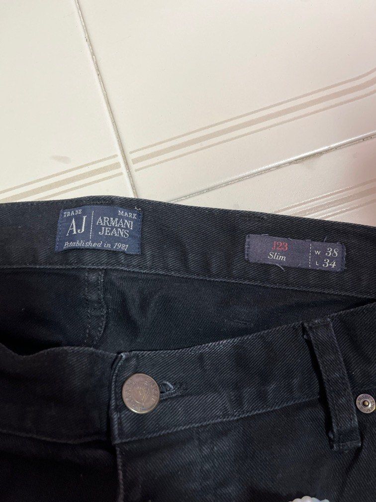 Armani jeans discount since 1981