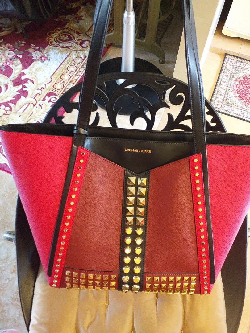 Michael kors multicolor handbag discount
