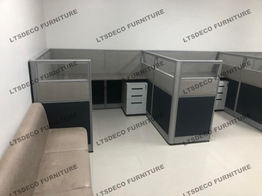 MODULAR PARTITION WORKSTATION OFFICE FURNITURE AND PARTITION, Furniture ...