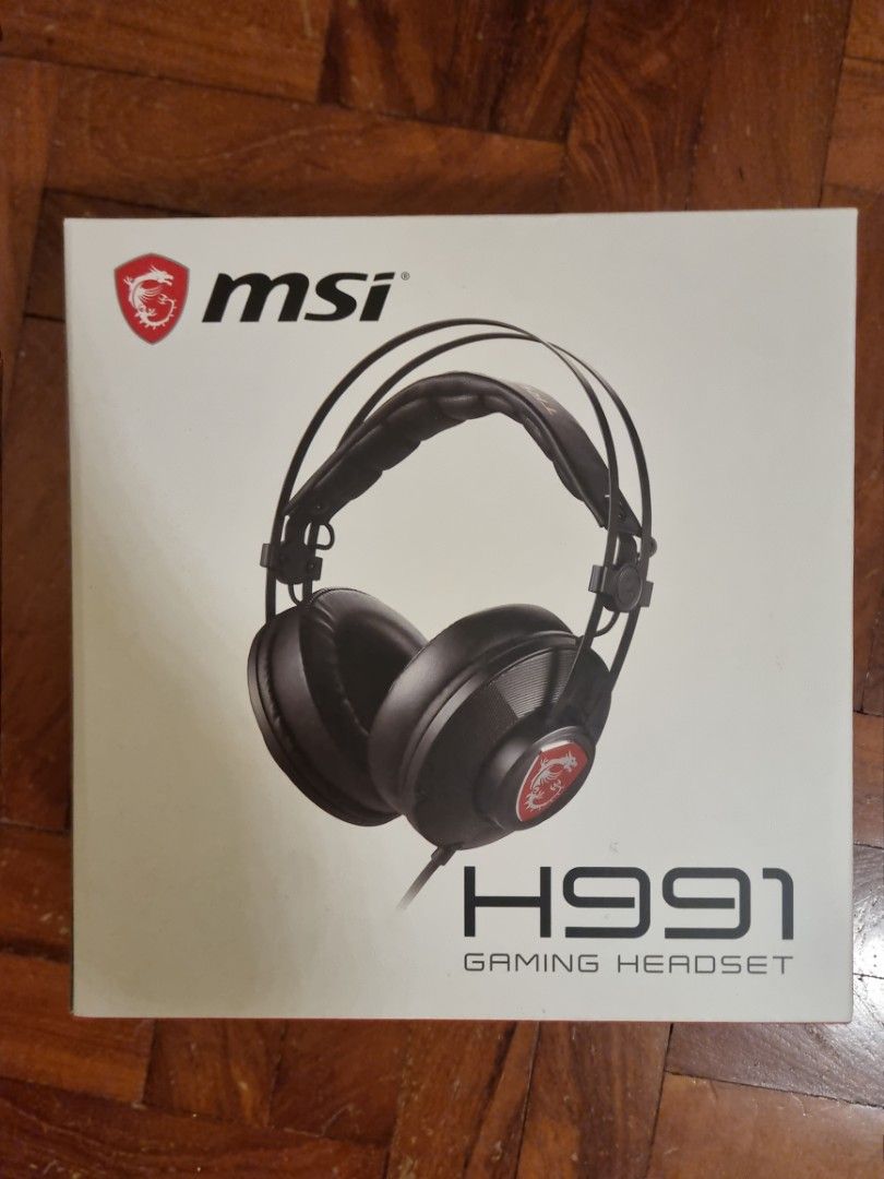 MSI H991 Gaming Headset, Audio, Headphones & Headsets on Carousell
