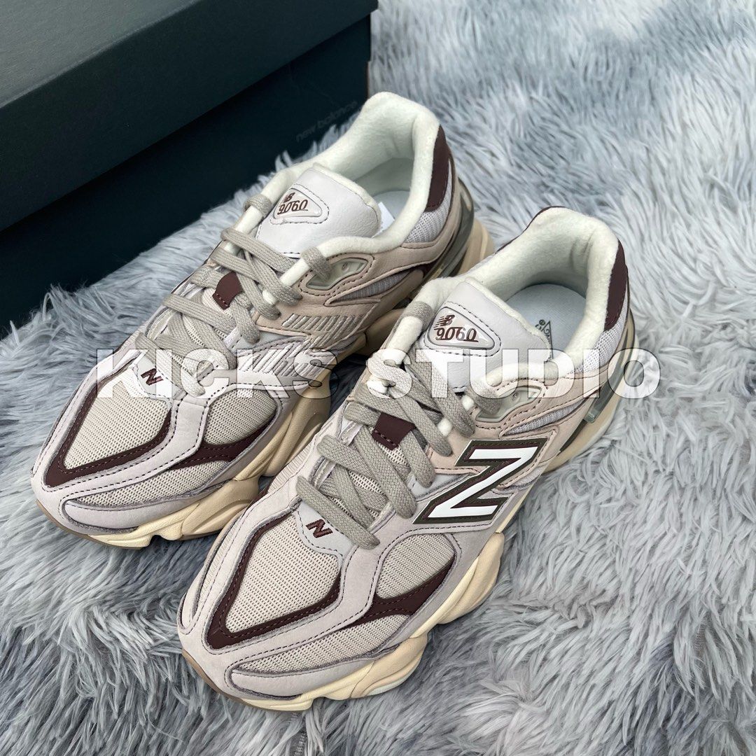 NB 9060 Grey Matter Timberwolf, Women's Fashion, Footwear, Sneakers on ...