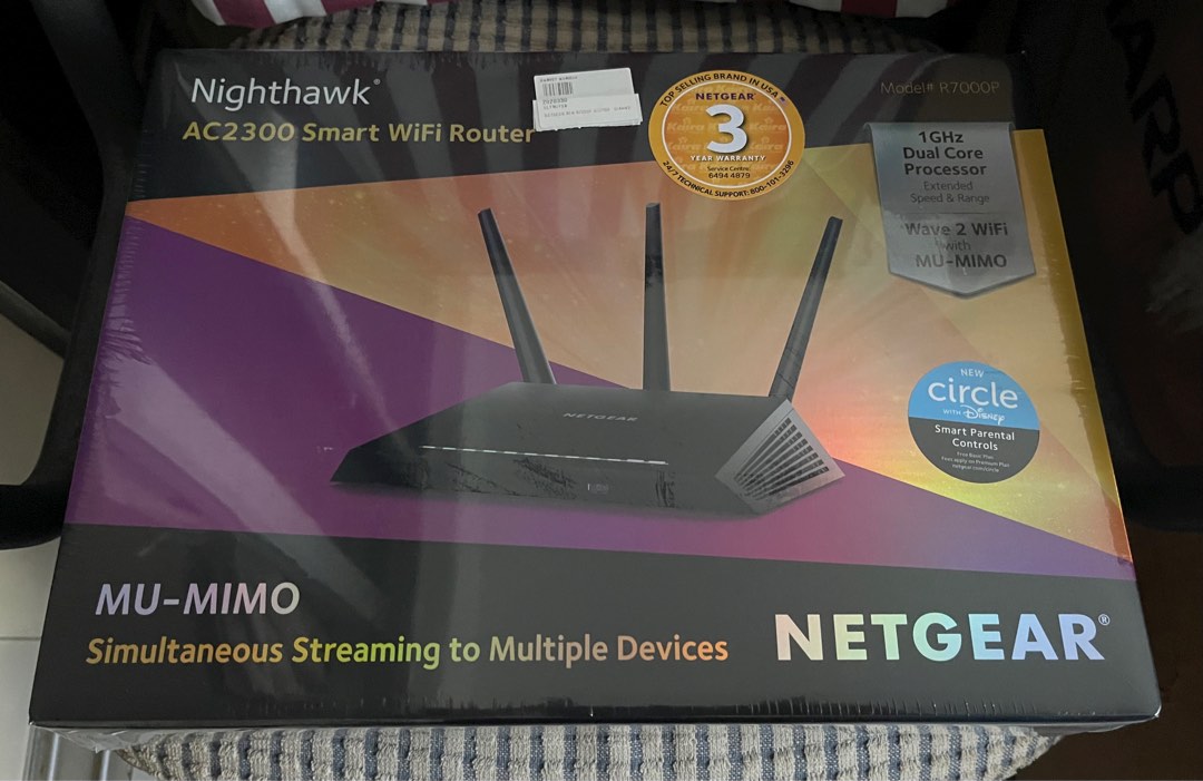 Netgear Nighthawk AC2300 Router, Computers & Tech, Parts & Accessories ...