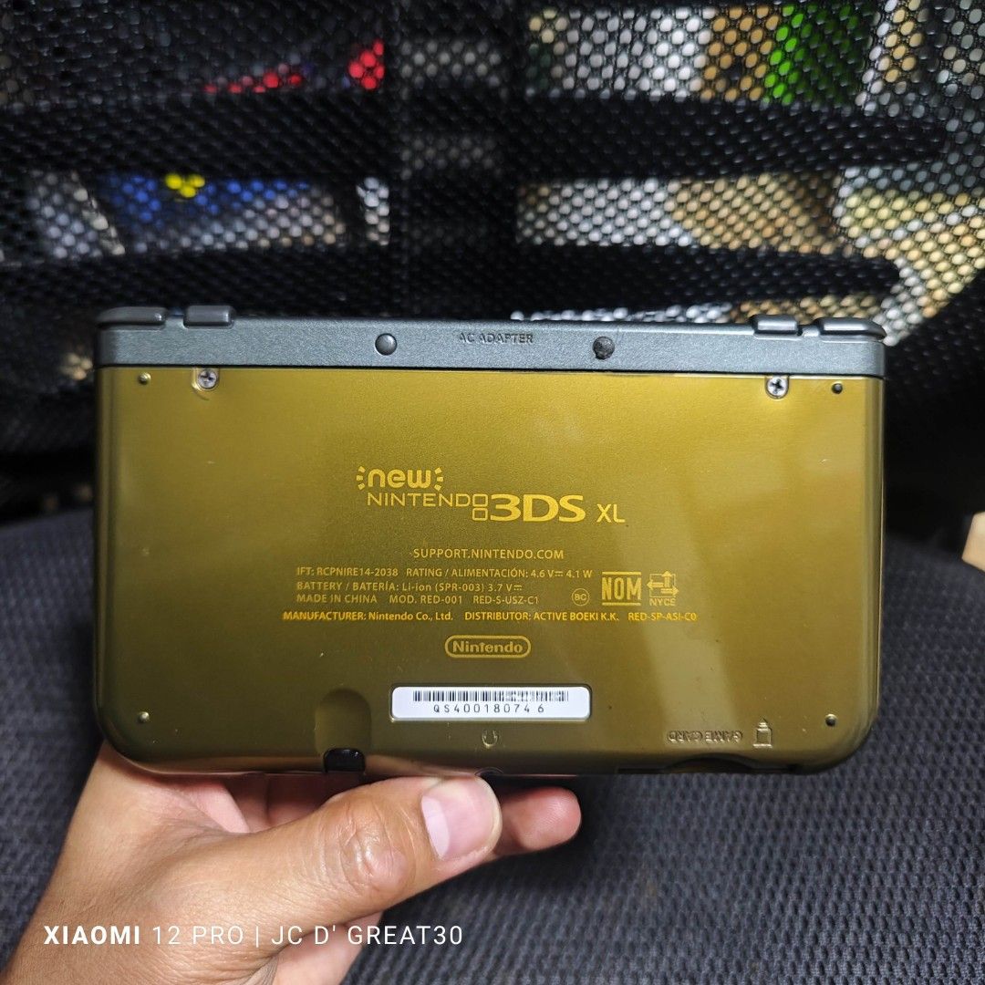 New 3ds xl Hyrule Edition (IPS Top Screen), Video Gaming, Video Game