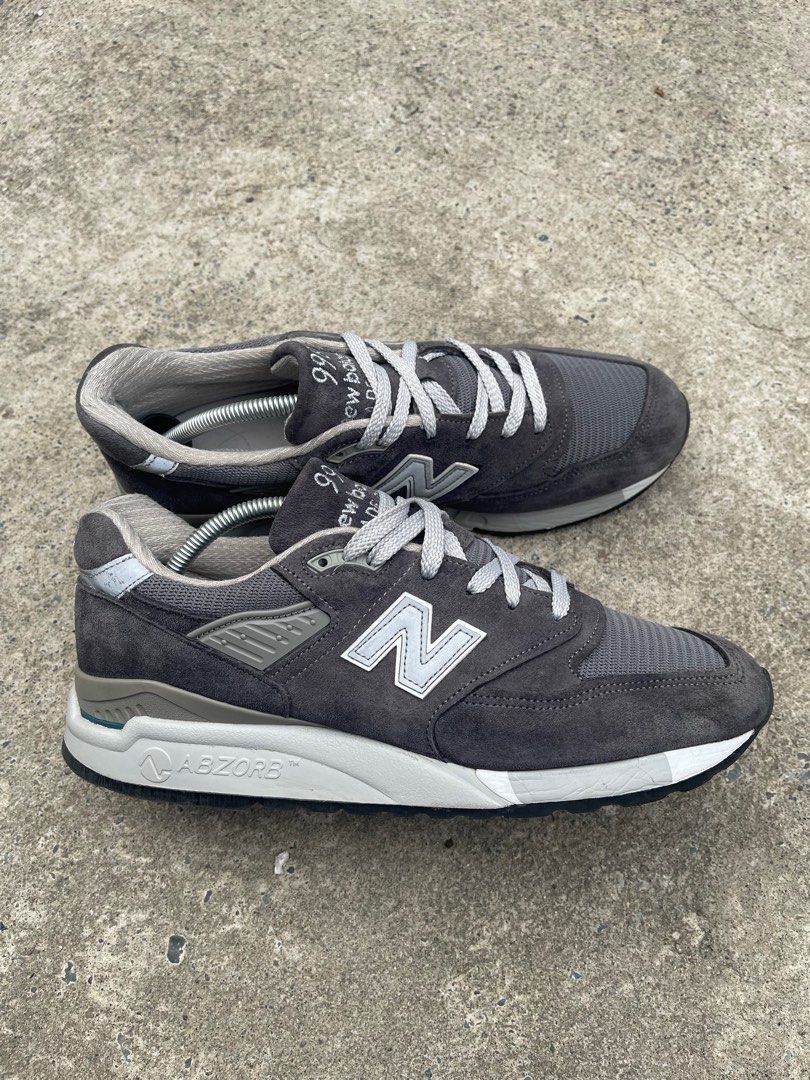 New balance top 998 charcoal