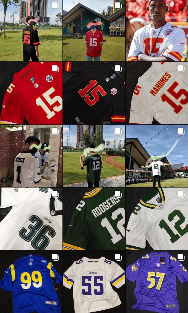 Nfl jersey 2025 list