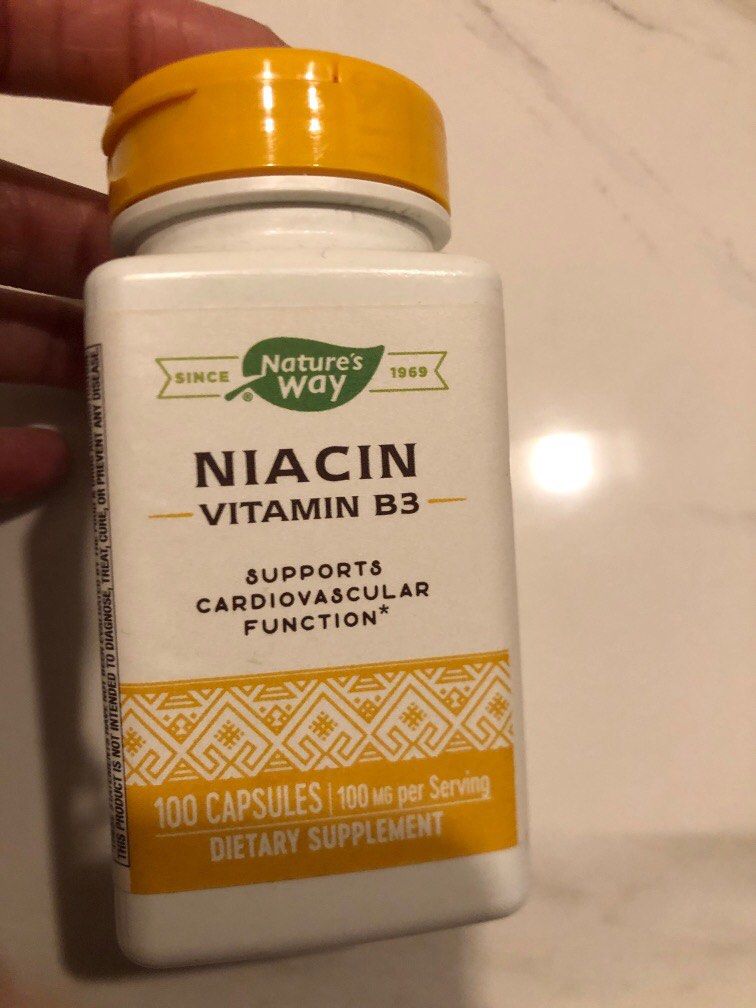 Niacina – vitamina B3, 100 capsule 