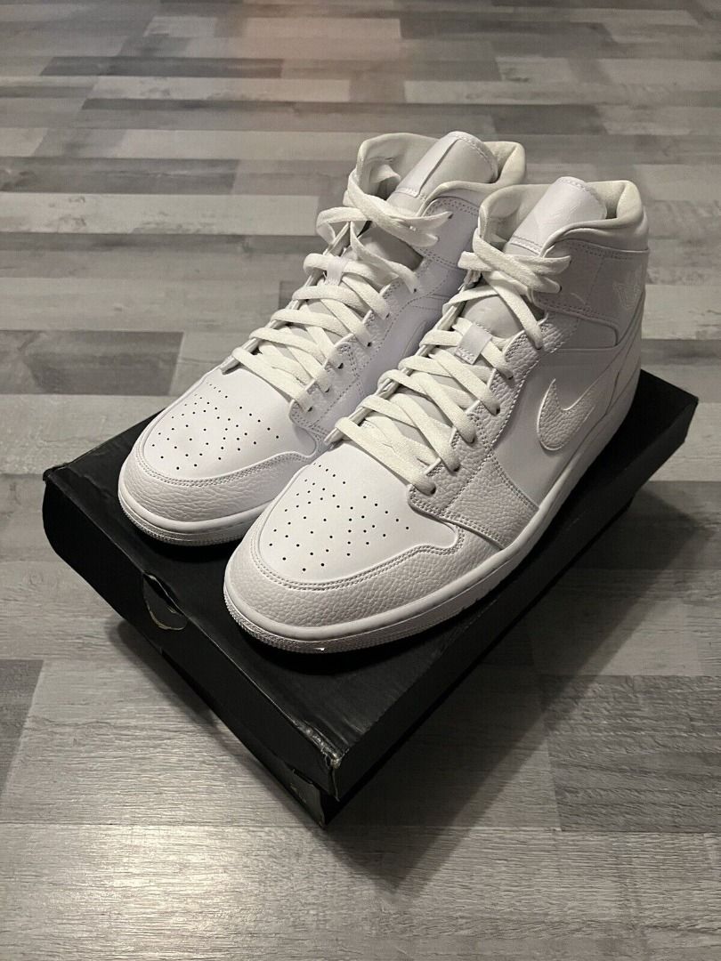 Air jordan 1 top mid triple grey