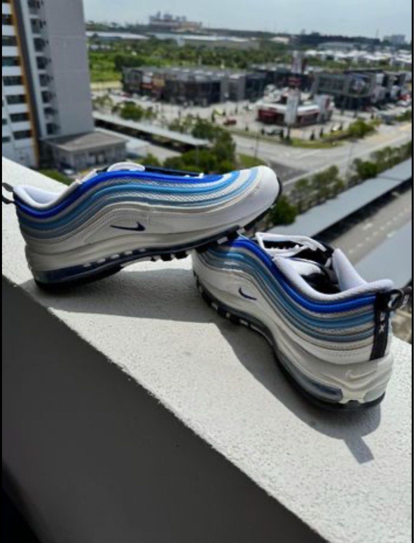 Air max 97 sales reflective blue