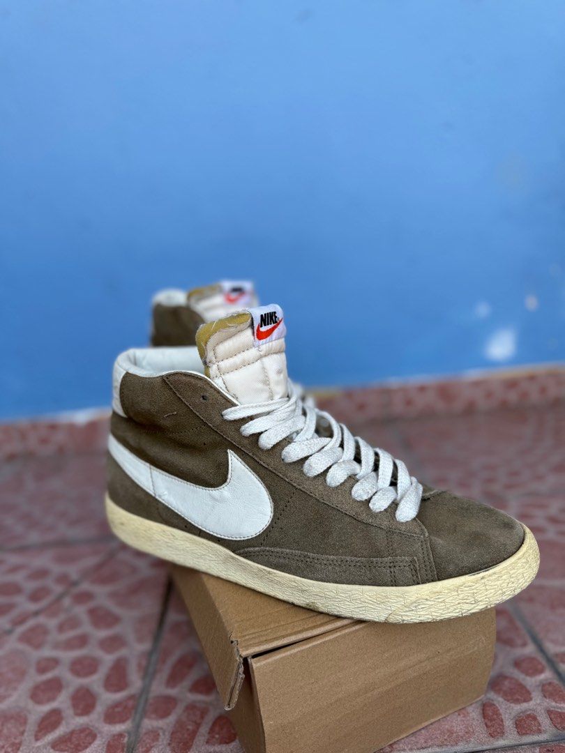Nike blazer mid hotsell premium vintage suede