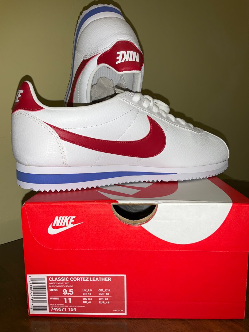 Nike classic deals cortez rouge