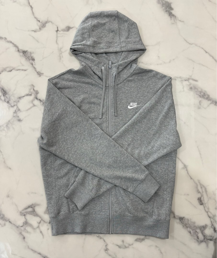 Nike grey clearance zip up