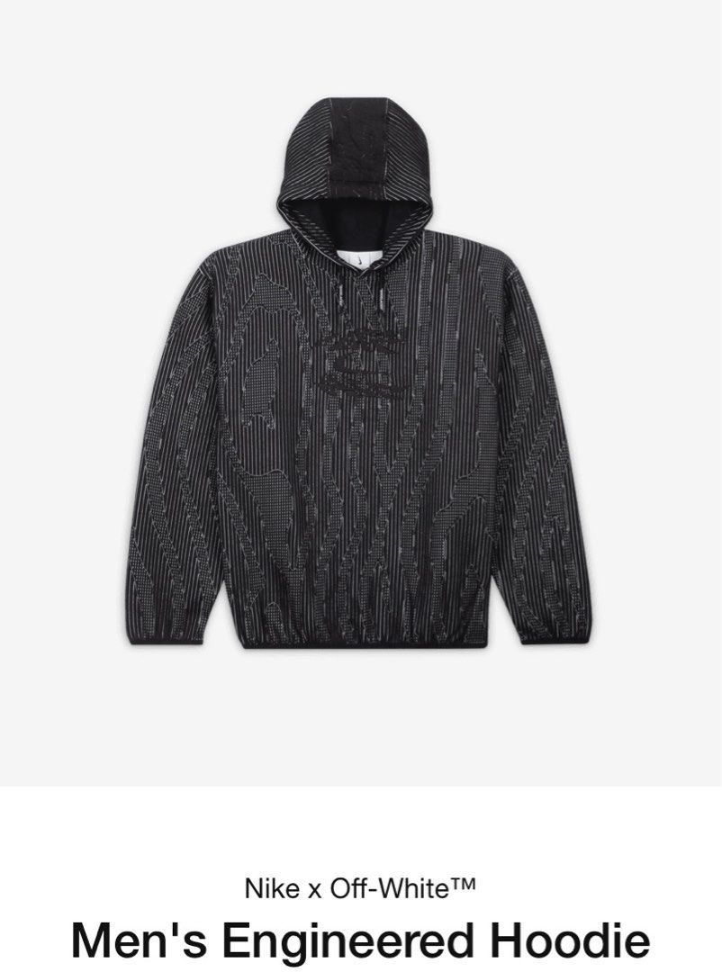 Nike x Off White Men s Engineered Hoodie Men s Fashion Coats