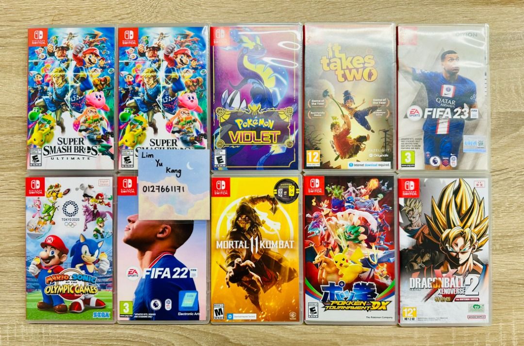 Nintendo switch games shop used cheap