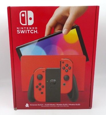 Nintendo Switch OLED Model Mario Red Sealed BNIB Brand New