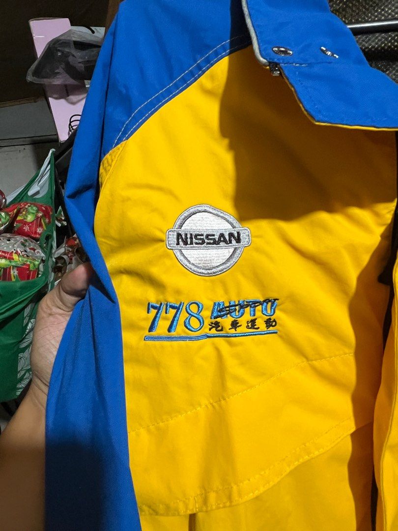Nissan Jacket (Rare) (Category: Coats, Jackets and Outerwear) located in San Jose del Monte. Submitted by firefind (Listing ID 1273137753, Image 2). Description: Nissan Jacket (Rare) sz L fits large and xl embroidered.