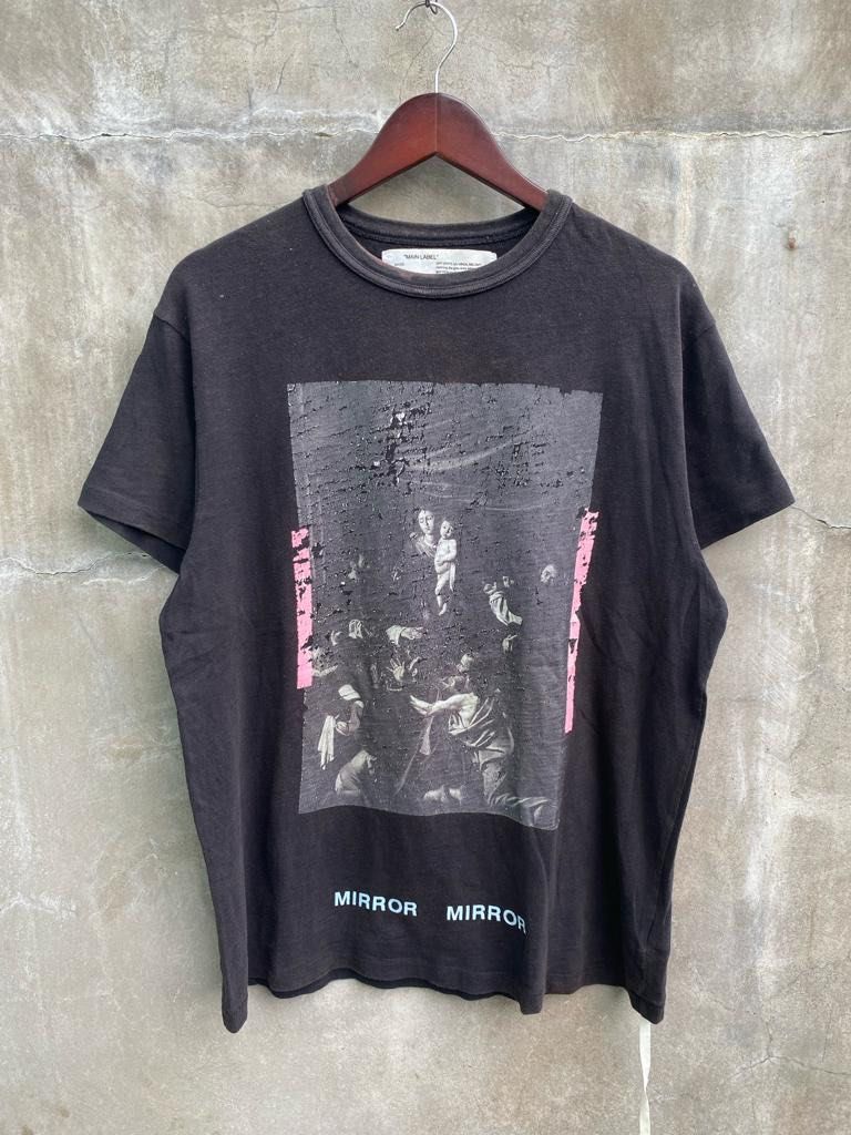 Off white discount caravaggio hoodie ss17