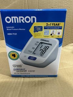 Omron blood pressure monitor hem -7121