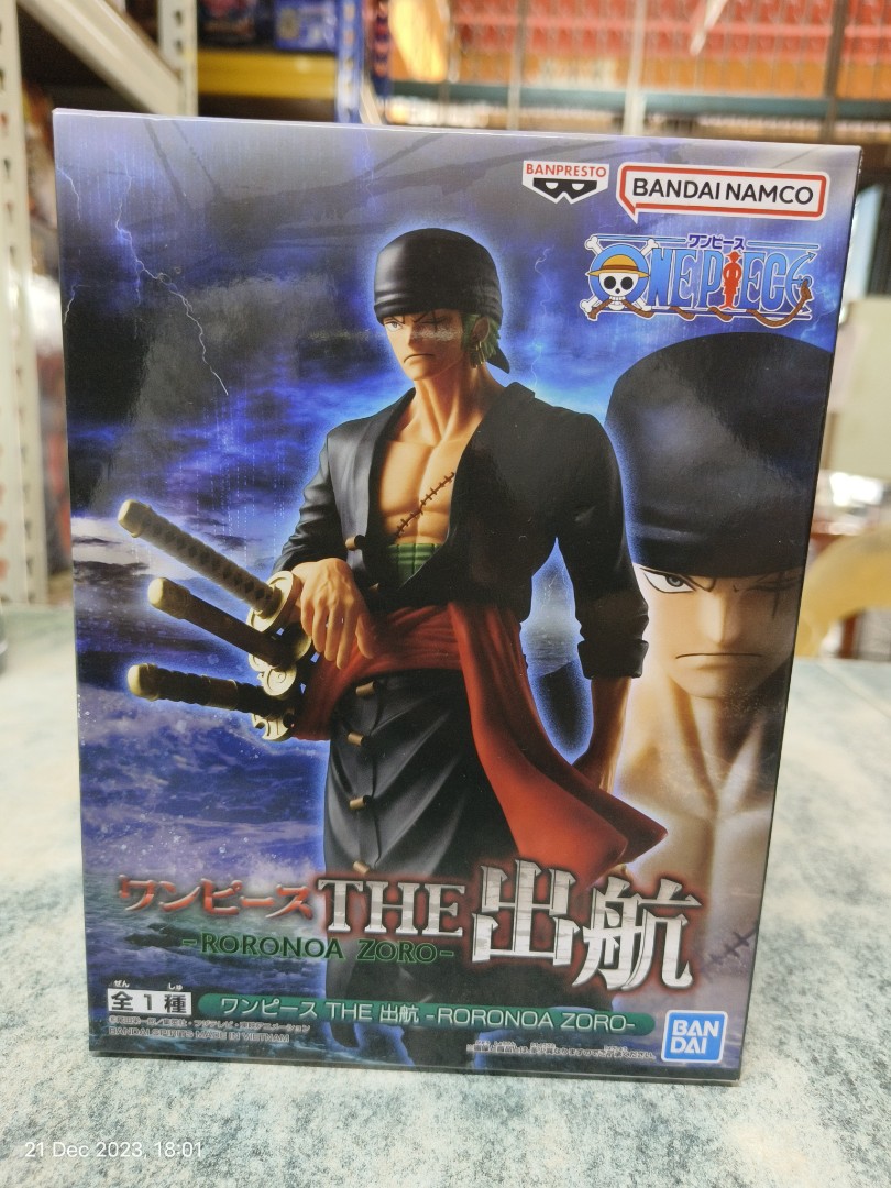 Ori) Banpresto One Piece The Shukko Roronoa Zoro, Hobbies & Toys