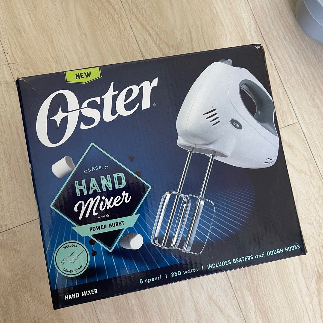 Oster 2532 6-Speed Hand Mixer with Dough Hooks