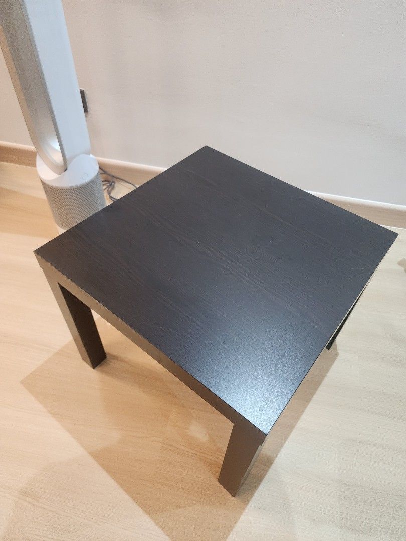 [Package] Ikea small table (Black) + 3 tier multipurpose trolley