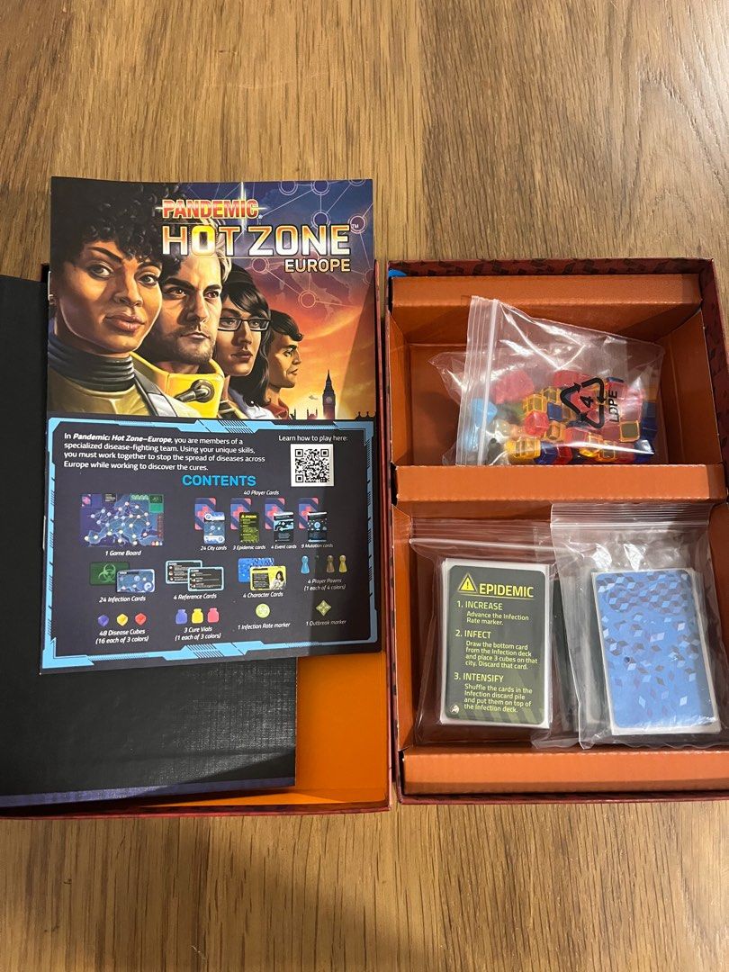 Pandemic Hot Zone - Europe, Hobbies & Toys, Toys & Games on Carousell