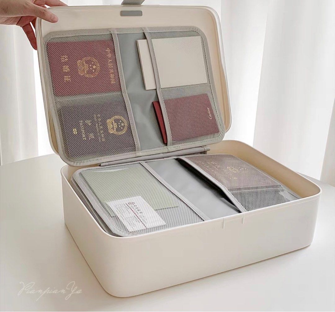 Passport documents storage box, Furniture & Home Living, Home