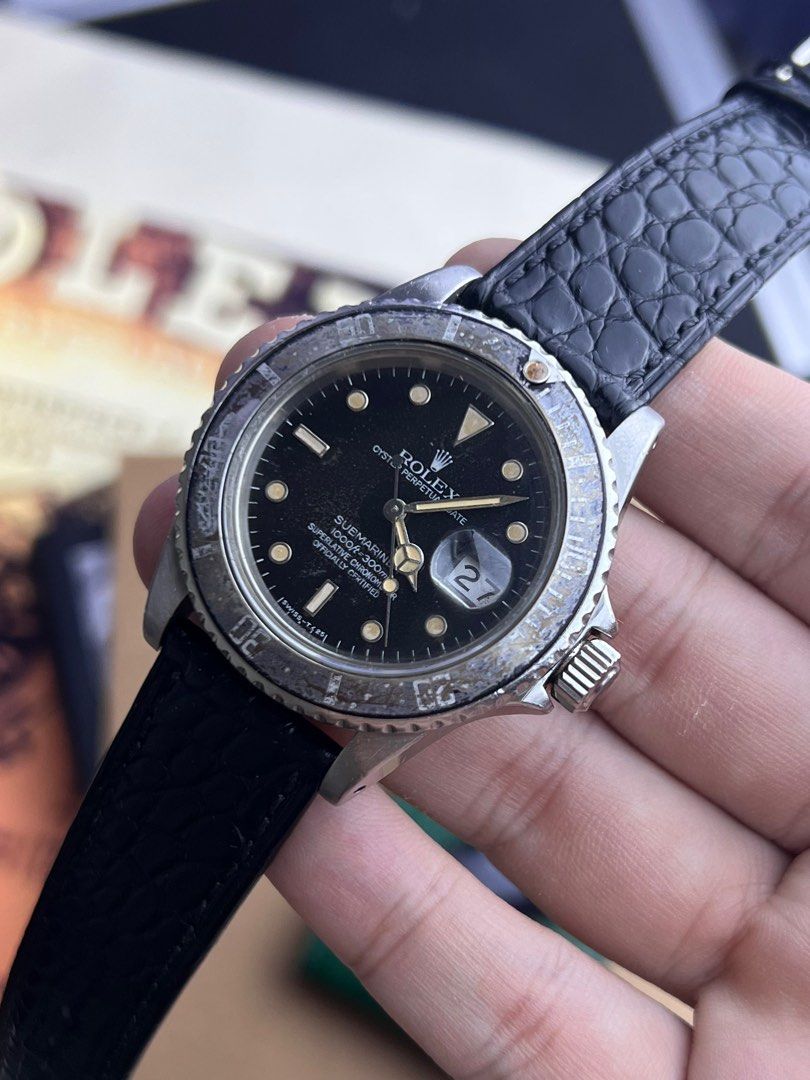 Patina Rolex 16800 Submariner Tritium not 16610 14060 168000 1680