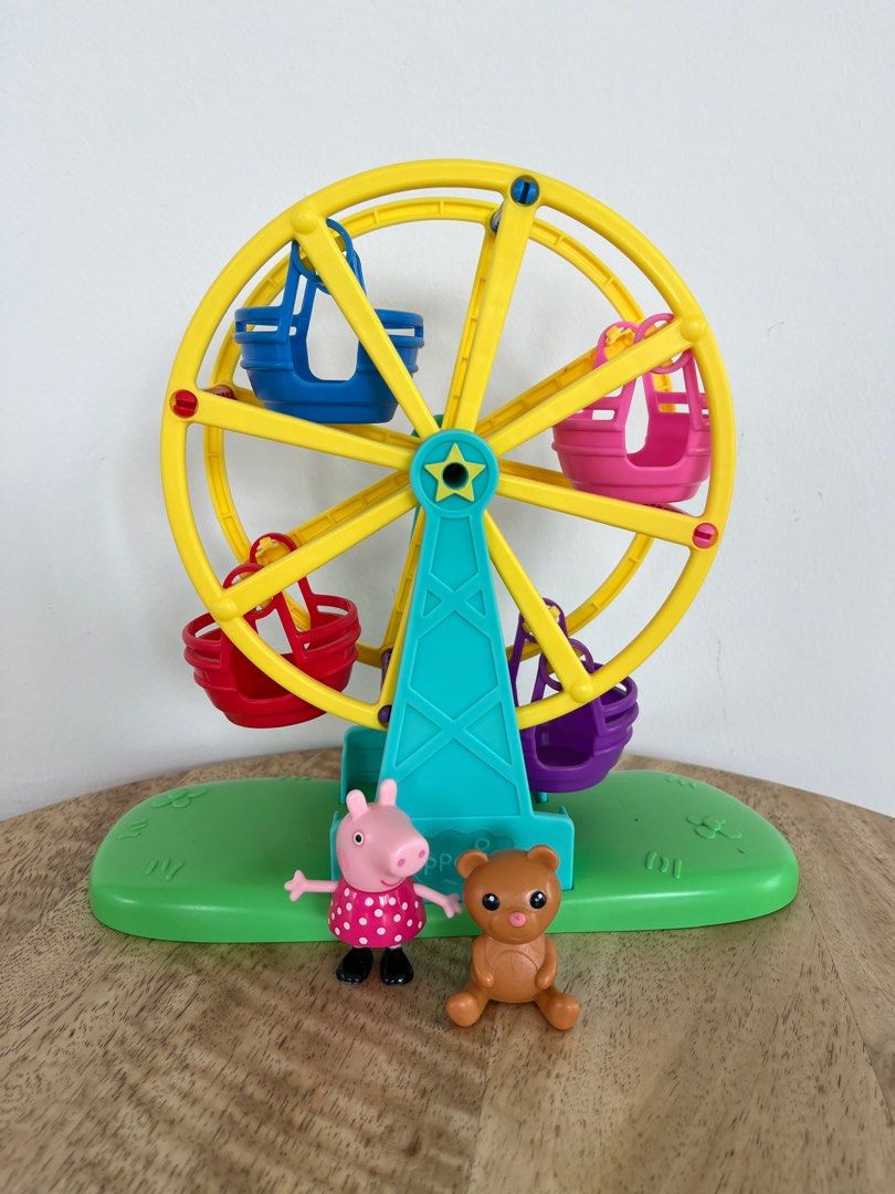 Peppa pig cheap ferris wheel playset
