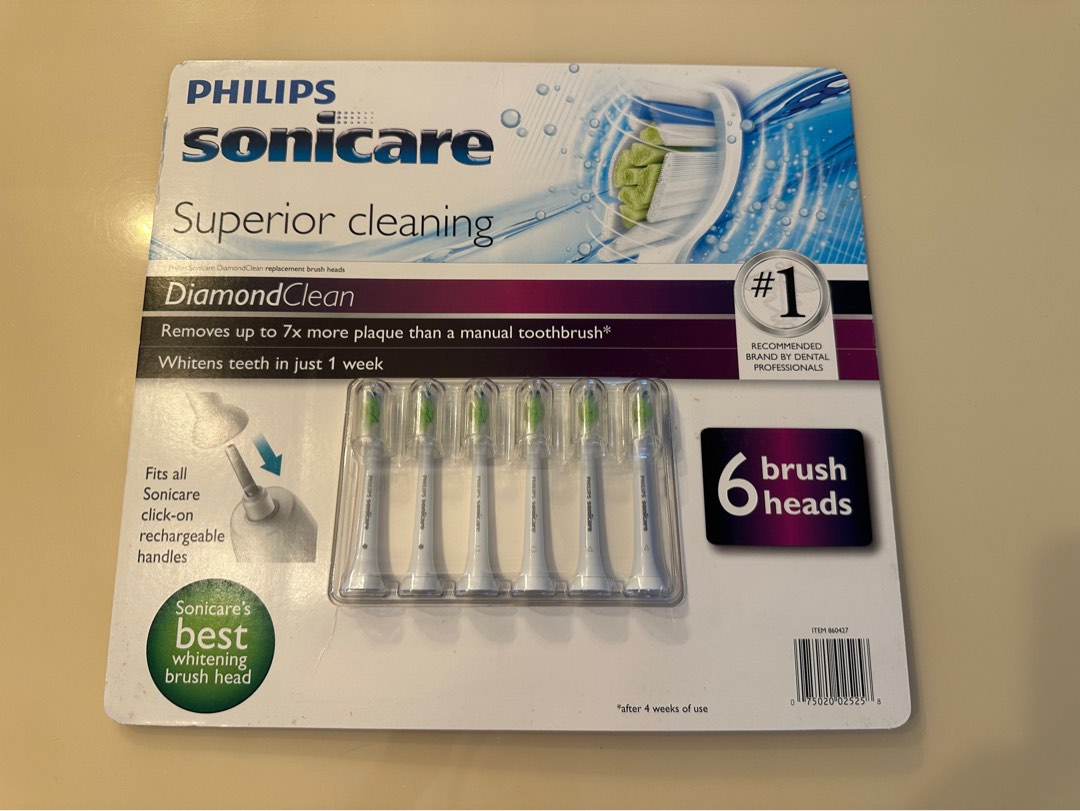 Philips sonicare replacement toothbrush heads, Beauty & Personal Care