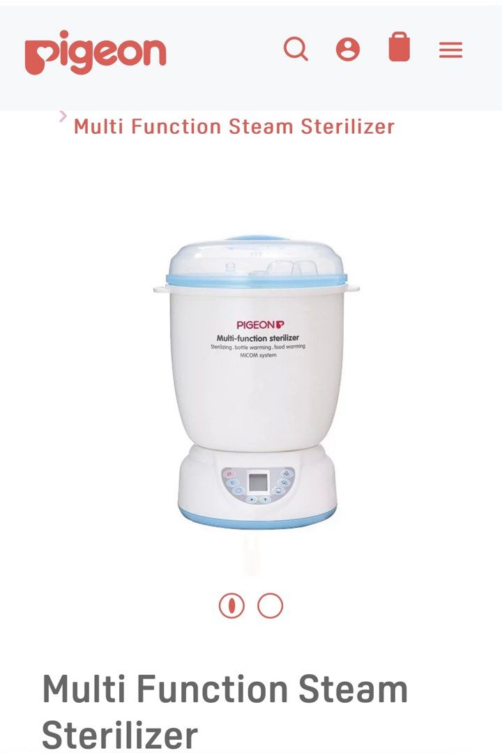 Pigeon Multi Function Steriliser BRAND NEW Babies Kids