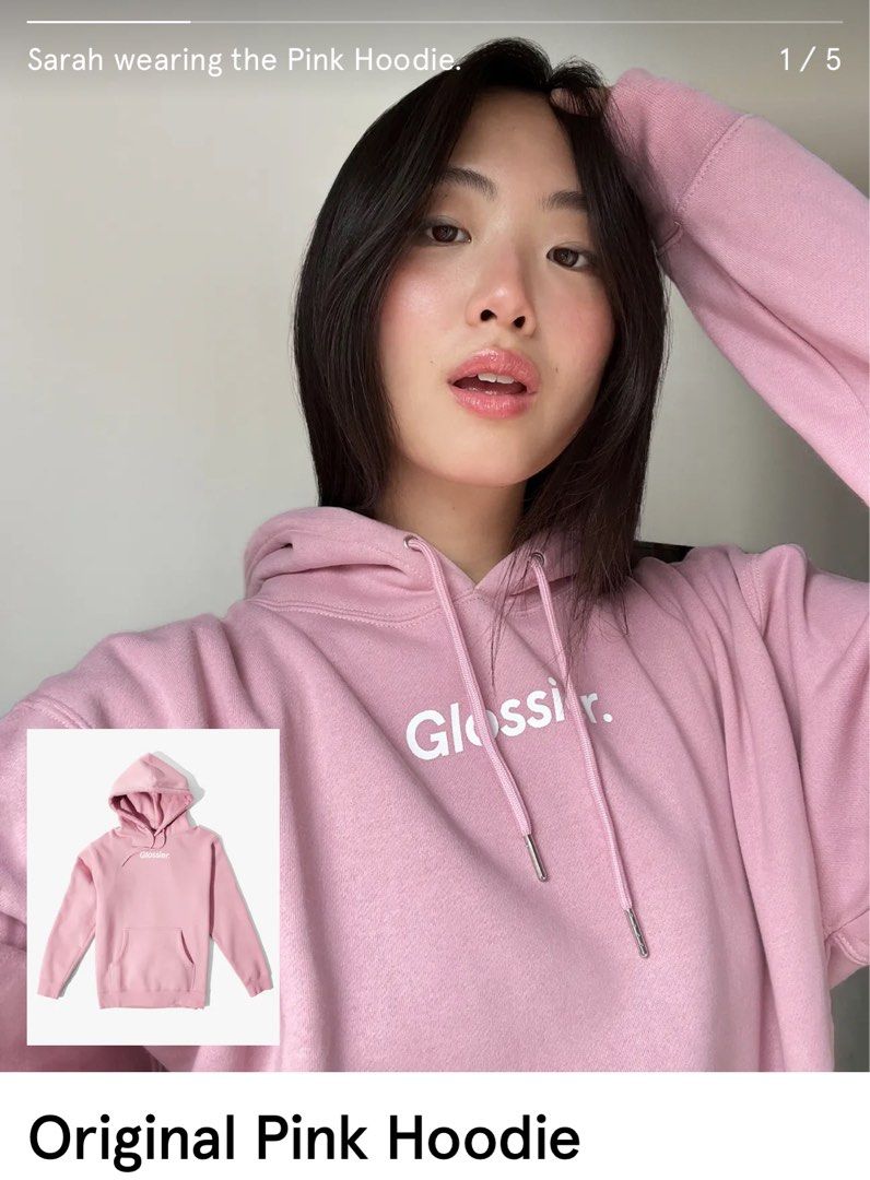 Glossier sweatshirt clearance