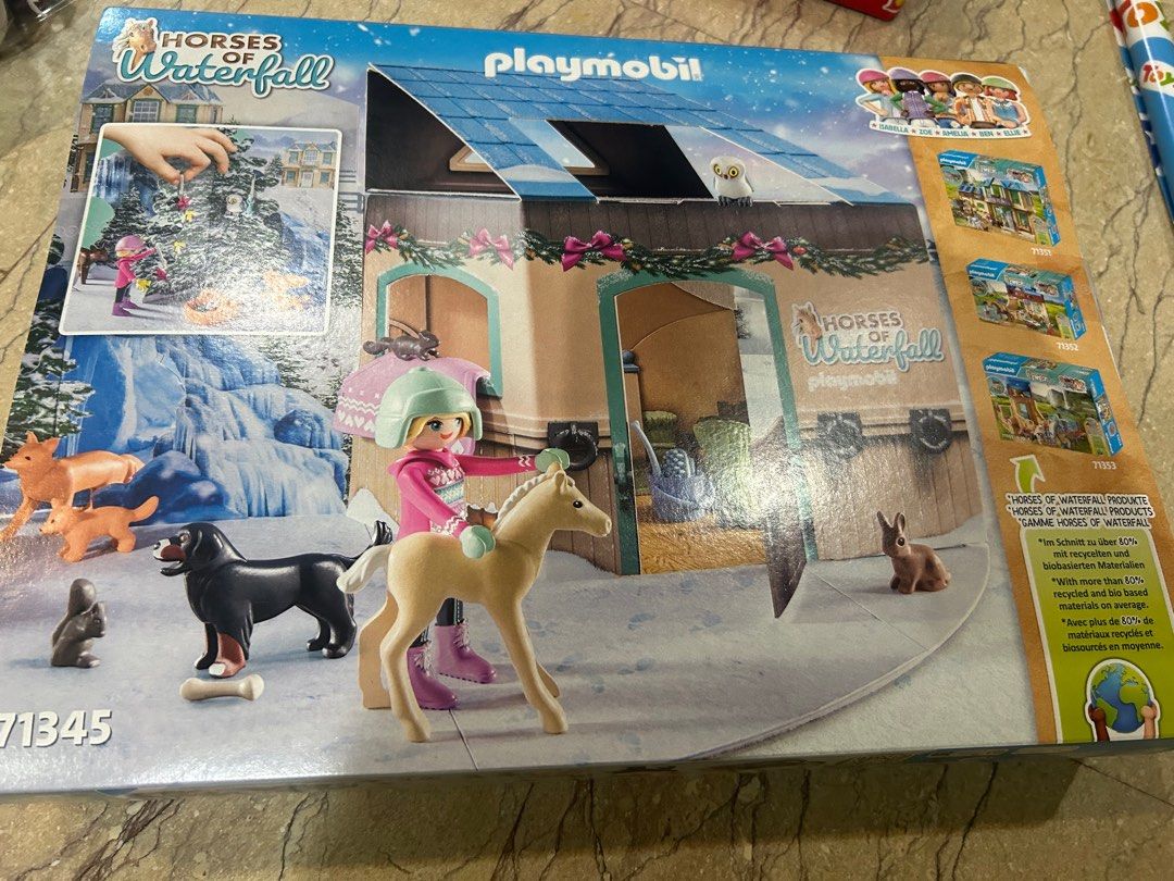 Playmobil Advent Calendar (Horses) Hobbies Toys Toys Games on