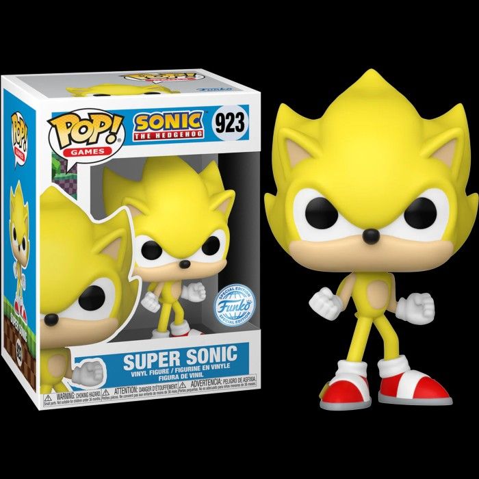 PO) FUNKO POP SONIC THE HEDGEHOG : SUPER SONIC, Hobbies & Toys, Toys &  Games on Carousell