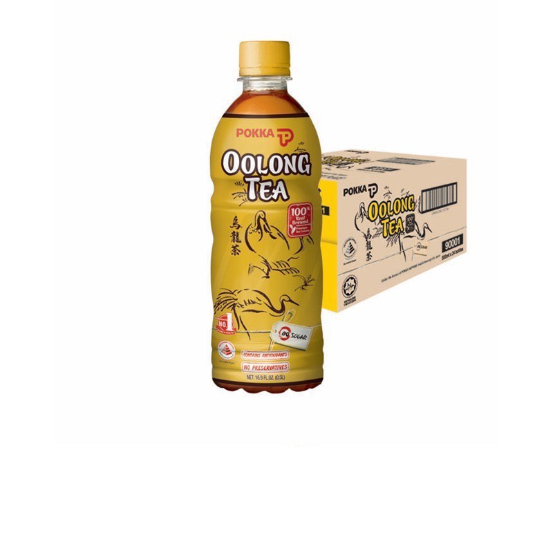 POKKA Oolong Tea 500ML X 24 (BOTTLE), Food & Drinks, Beverages on Carousell
