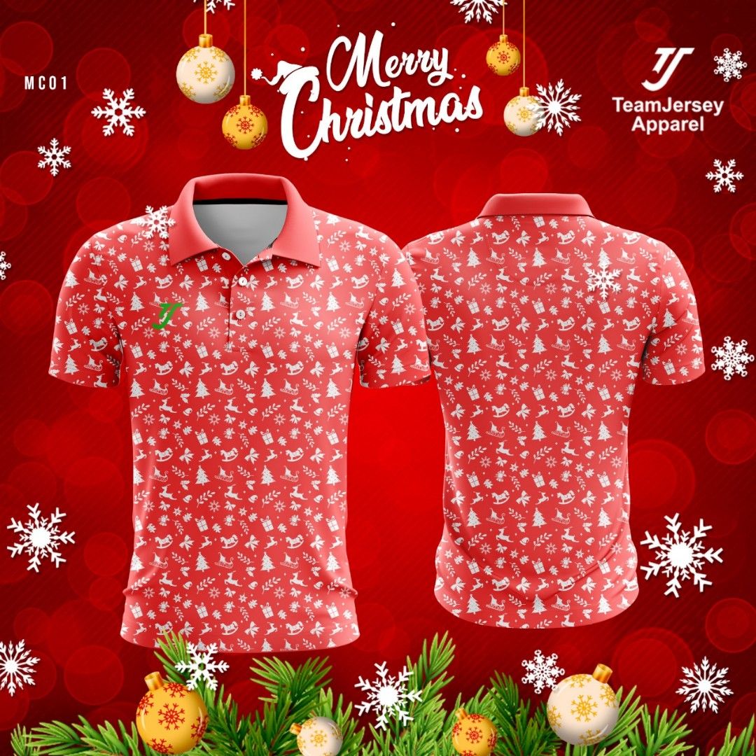 Christmas Edition MC01 by TeamJersey Apparel Men s