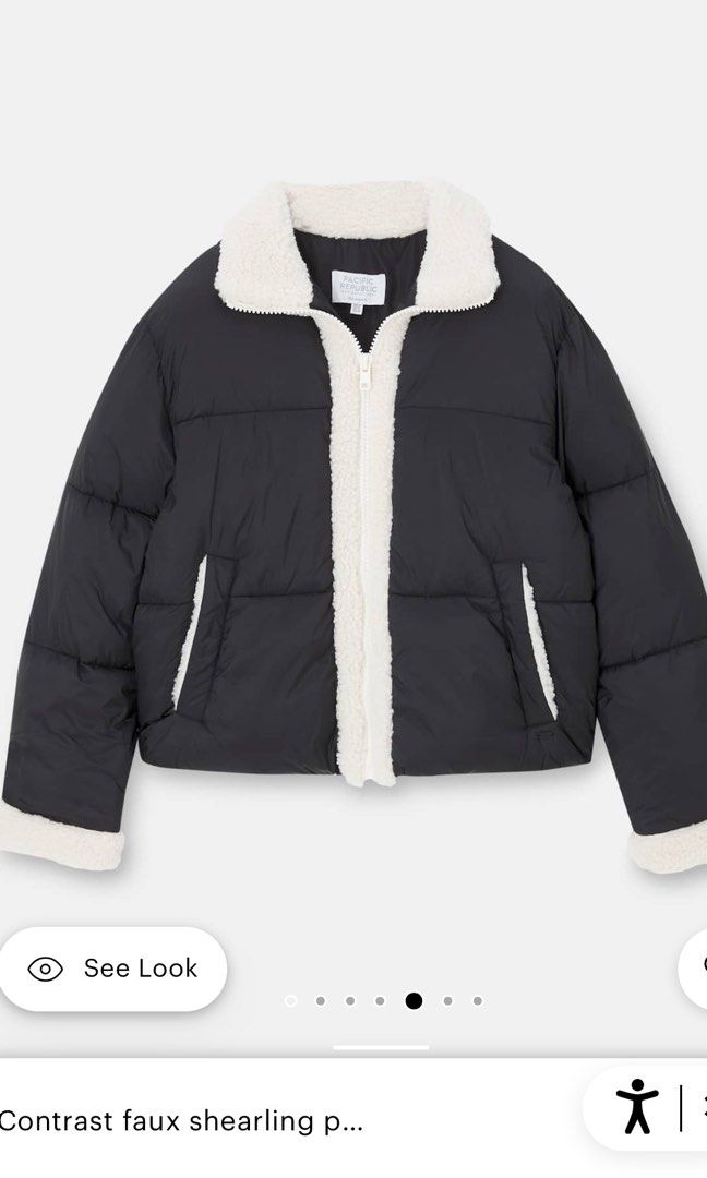 Puffer coat pull and bear deals