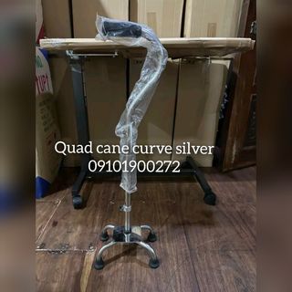 Quad cane curve silver