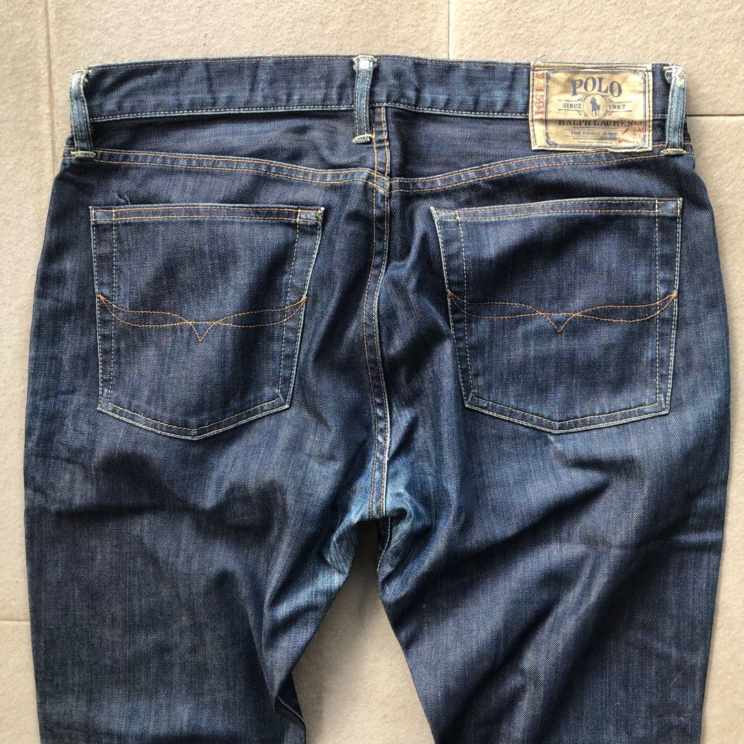 Ralph Lauren bootcut denim Men s Fashion Bottoms Jeans on Carousell