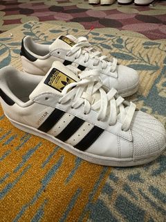 Adidas superstar white black gold 41 hot sale