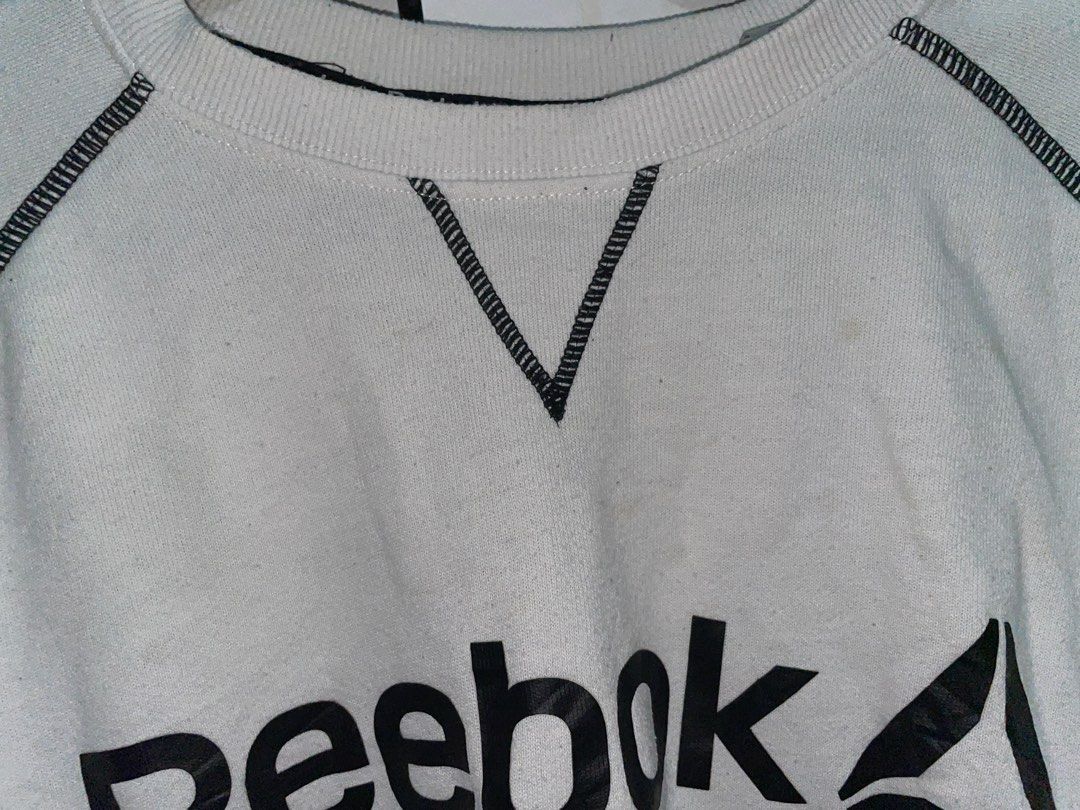 White sale reebok jumper