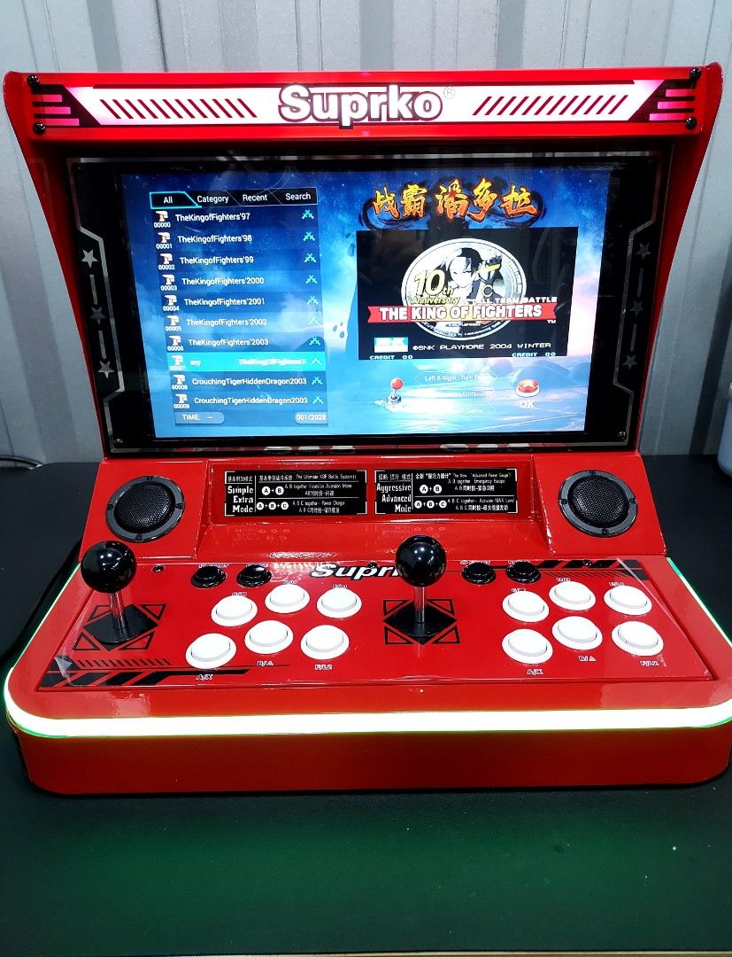 Retro Arcade Machine (2 Players) 10,000+ games, Video Gaming, Video