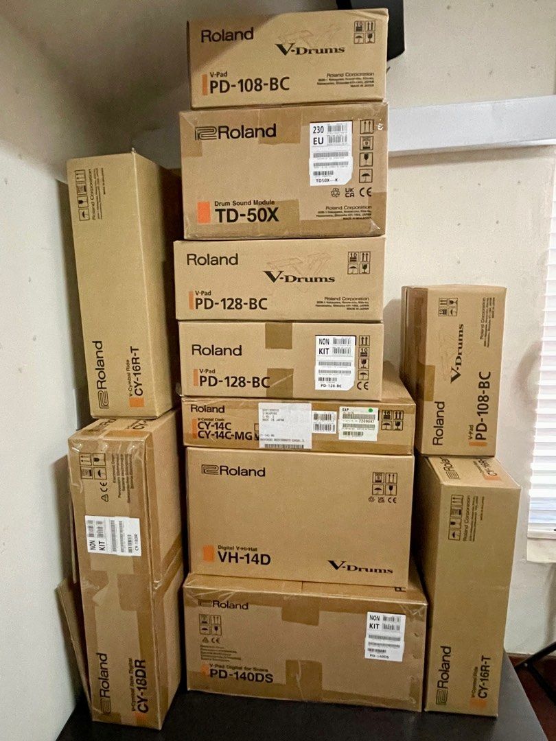 Drum shop shipping boxes