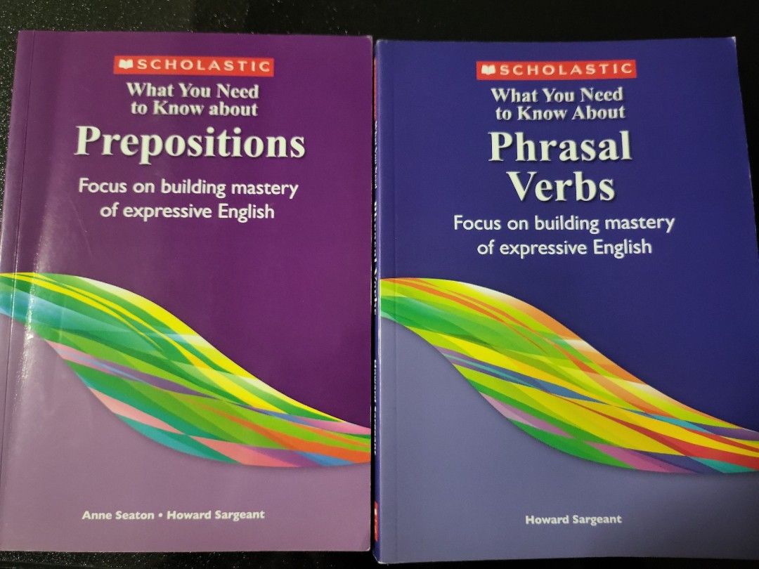 Scholastic phrasal verbs preposition 50 discounts, Everything Else on