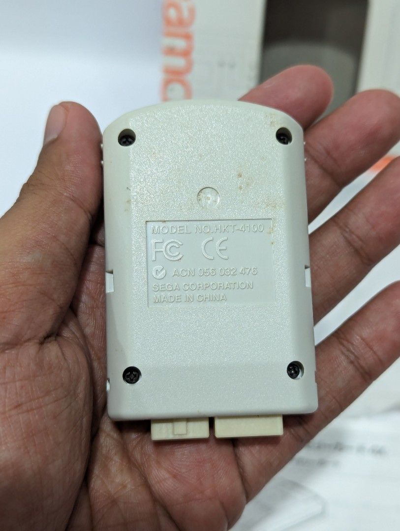 SEGA Dreamcast Memory Card 4X HKT4100 Boxed Complete Set, Video Gaming