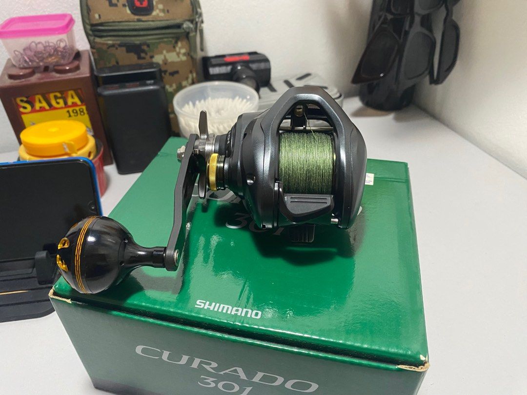 Shimano Curado K 301 & Kuying Vitamin Sea PE-2, Sports Equipment, Fishing  on Carousell