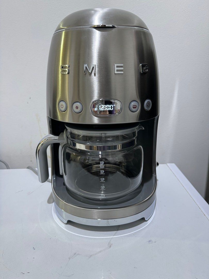 SMEG DCF02 Drip Coffee Machine 50's Retro Style Aesthetic, Kitchen